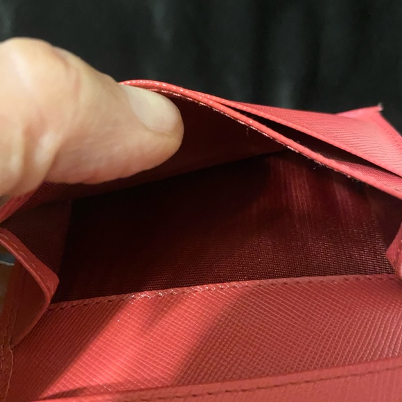 Prada Red Card Wallet w/Box - Picture 8 of 13